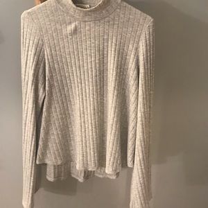 Honey Punch Sweaters - Gray turtle neck Honey Punch Sweaters - Gray turtle neck